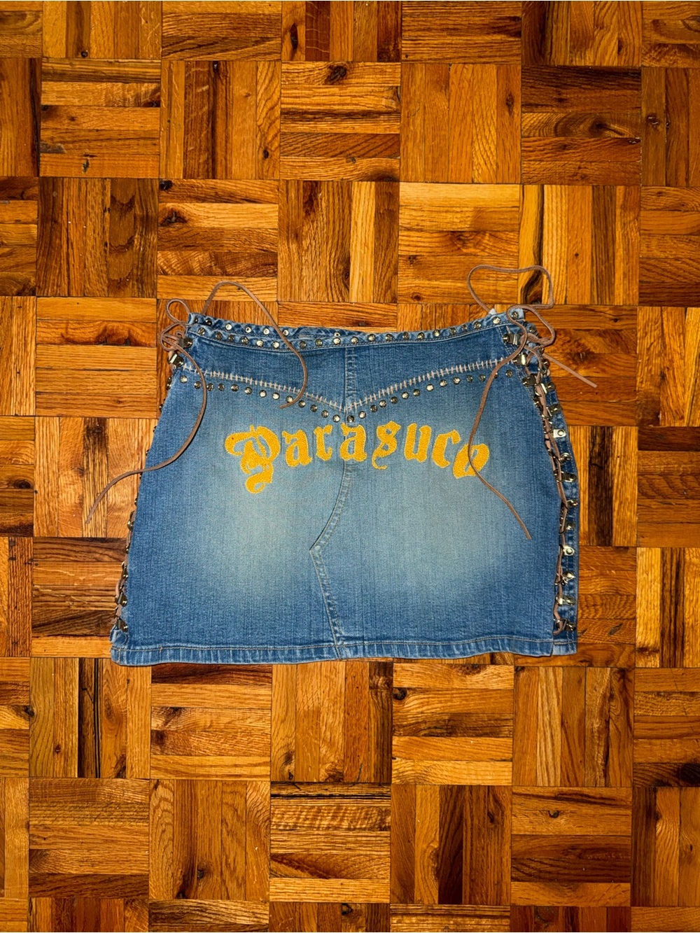 Parasuco Denim Mini Skirt